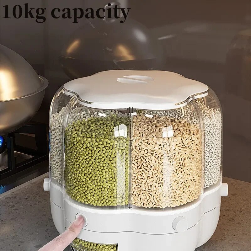 Kitchen Creations 360° Grain and Bean Storage Container